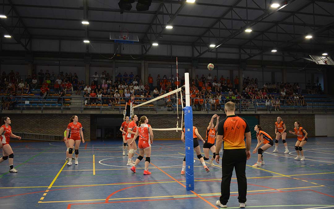 Gran final entre el CV. Zaragoza y el Pamesa Teruel./I.M.
