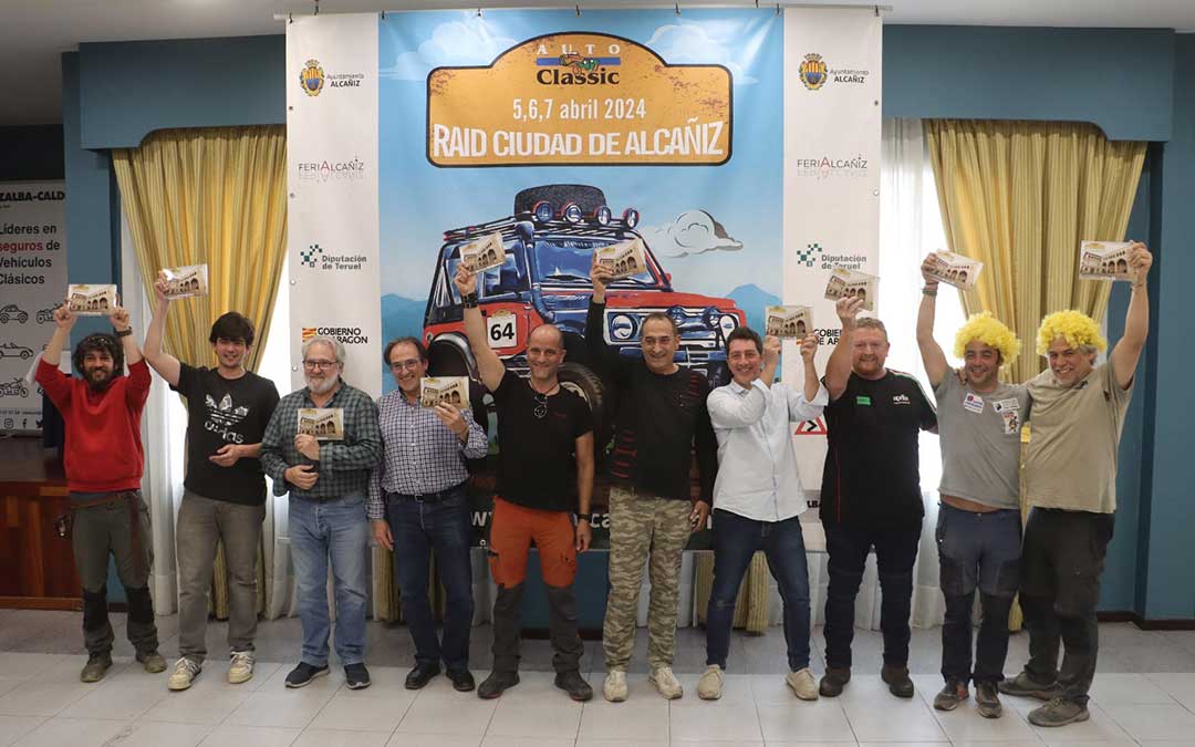 Foto de grupo de los ganadores del Raid / Organización