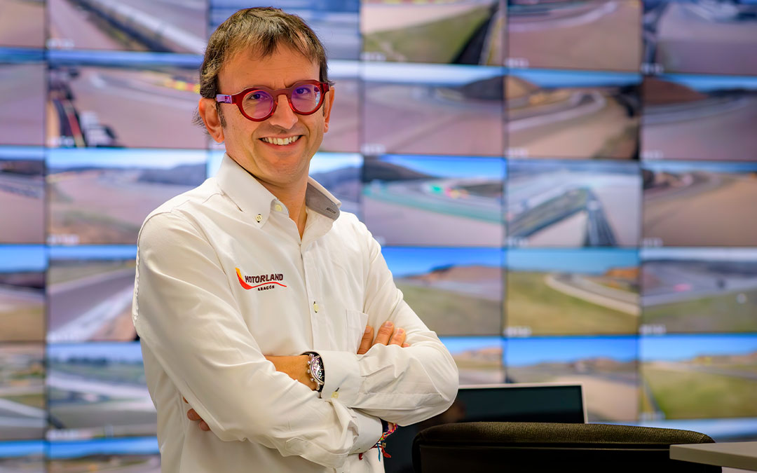 Jorge Panadés, gerente del circuito de Motorland. / Motorland Aragón