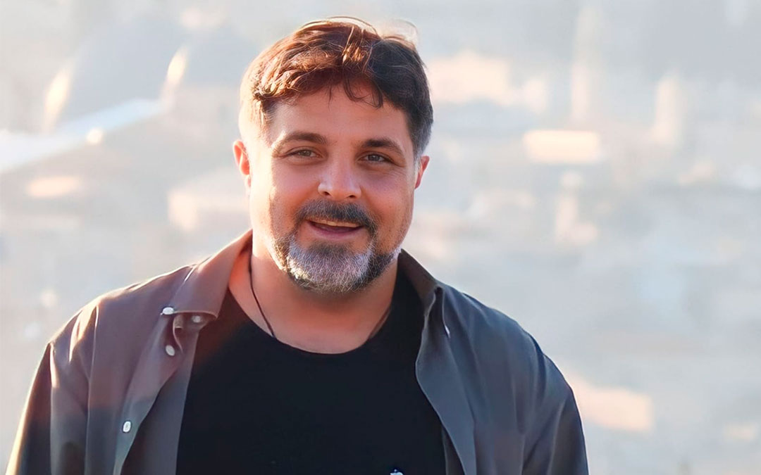 El productor audiovisual y presidente del Centro de Estudios del Bajo Martín, José Ángel Guimerá./ José Ángel Guimerá