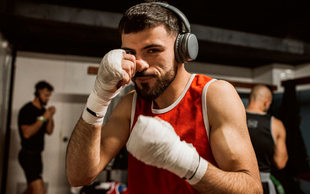 Miguel Sancho salió de Caspe con 16 años para perseguir su sueño como boxeador en Barcelona./ Miguel Sancho