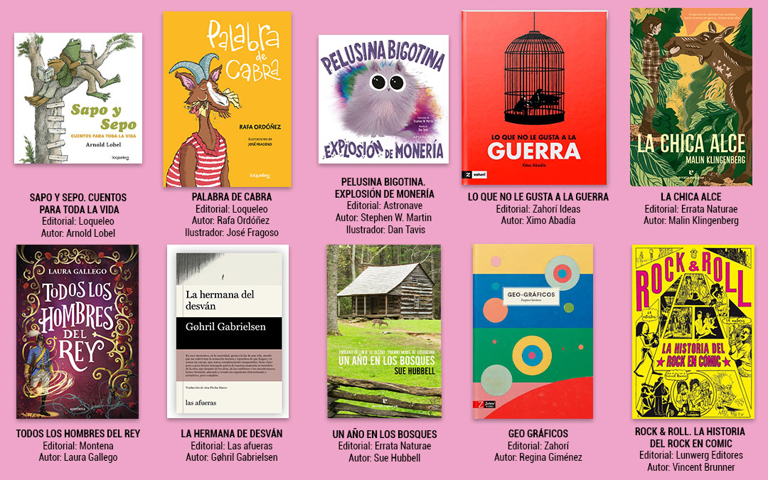 Los diez libros recomendados desde El Reino del Revés, por Adriana Galve. / L.C.