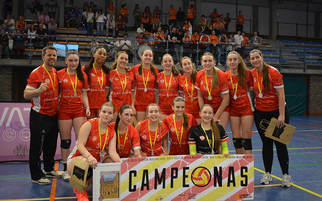 El C.V. Zaragoza, campeona de la Final Four./I.M.