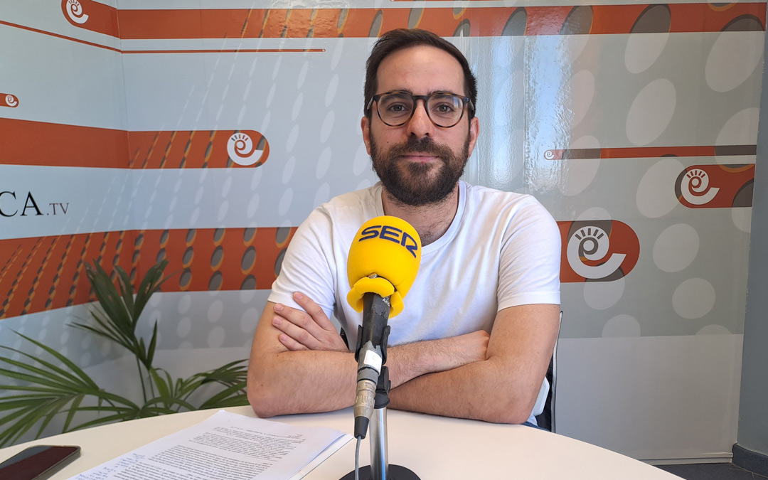 Jorge Martin, historiador, nos presenta su tesis. /LA COMARCA