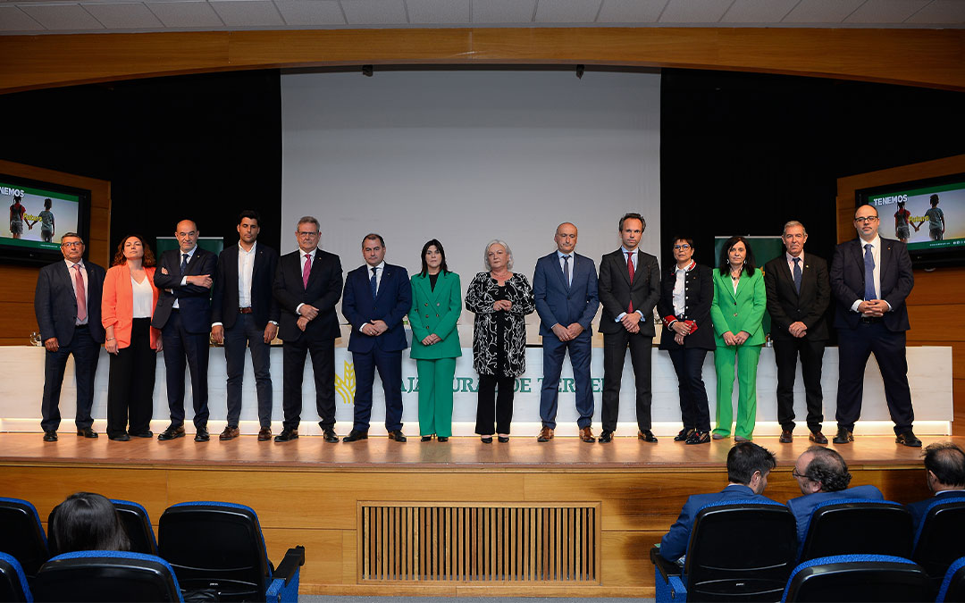 La asamblea general de Caja Rural de Teruel aprobó este miércoles en el Palacio de Congresos de la capital turolense las Cuentas Anuales de 2023./ Caja Rural de Teruel
