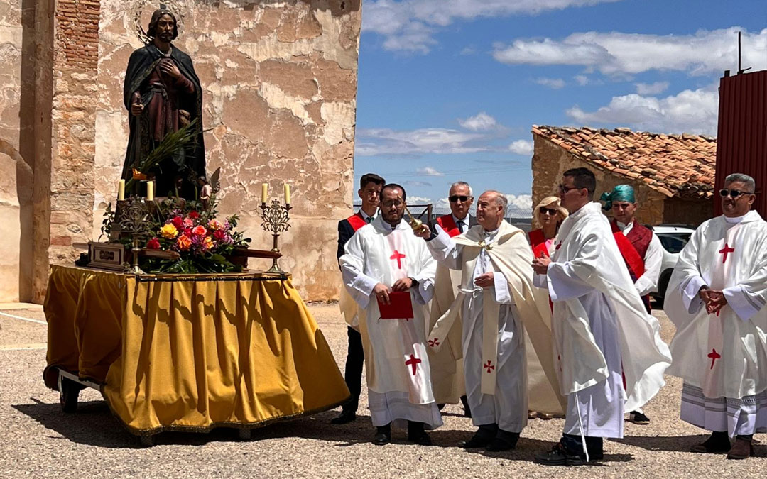 Muniesa ha celebrado su romería como punto central de la celebración./ Ayto Muniesa