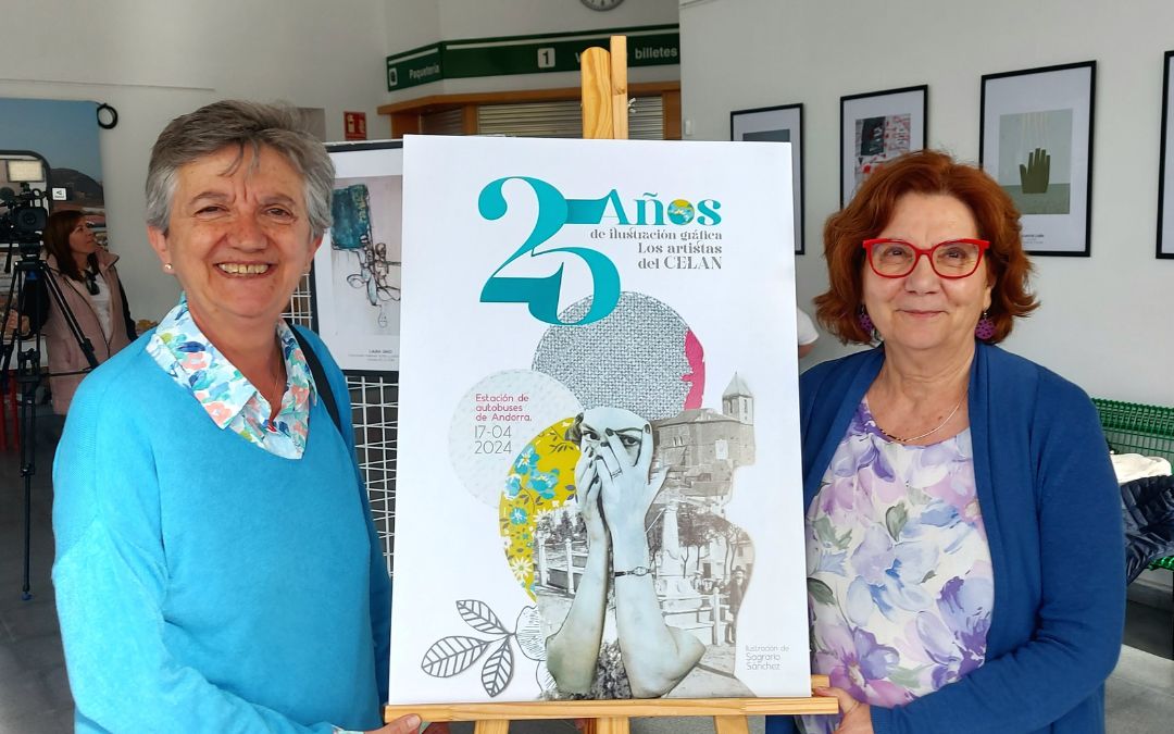 Pilar Sarto y Rosa Pérez, vicepresidenta y presidenta del Centro de Estudios Locales de Andorra./ P.S.