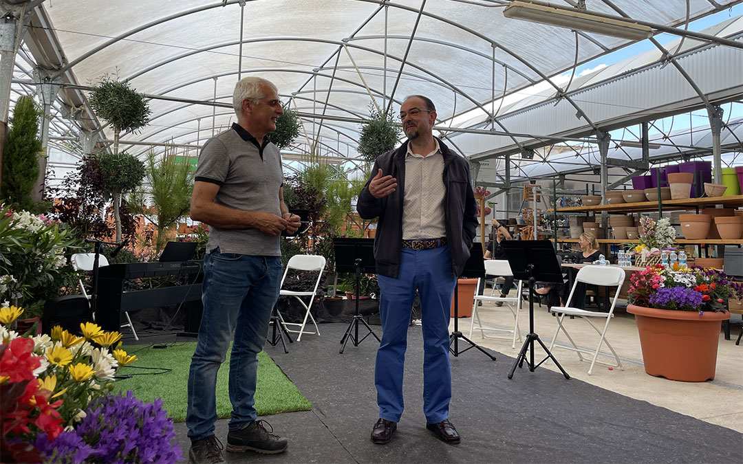 Tercer concierto del Conservatorio de Alcañiz en Agrojardín./ María Celiméndiz