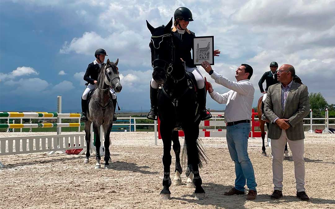 Vanessa Membrado ha conseguido el primer puesto del Gran Premio./ S.F.