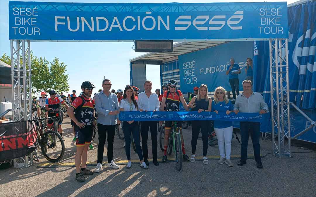 Corte de cinta protocolario junto a Special Olympics./Fundación Sesé