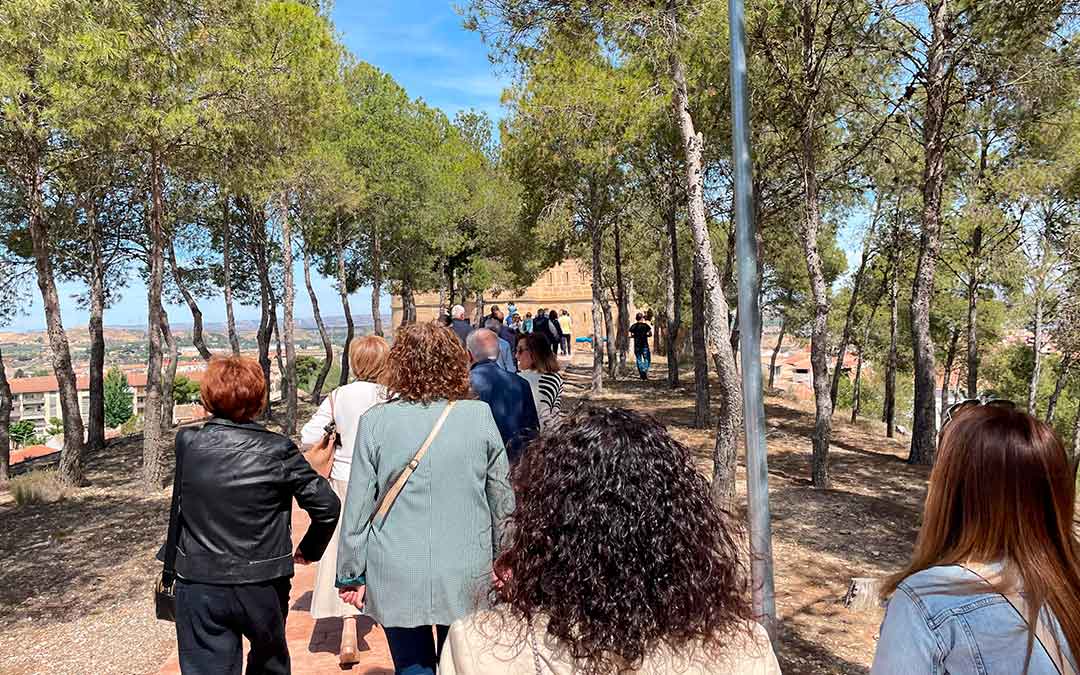 Exterior que conecta la ermita de Santa María de la Horta con la Torre de Salamanca./ S.F.