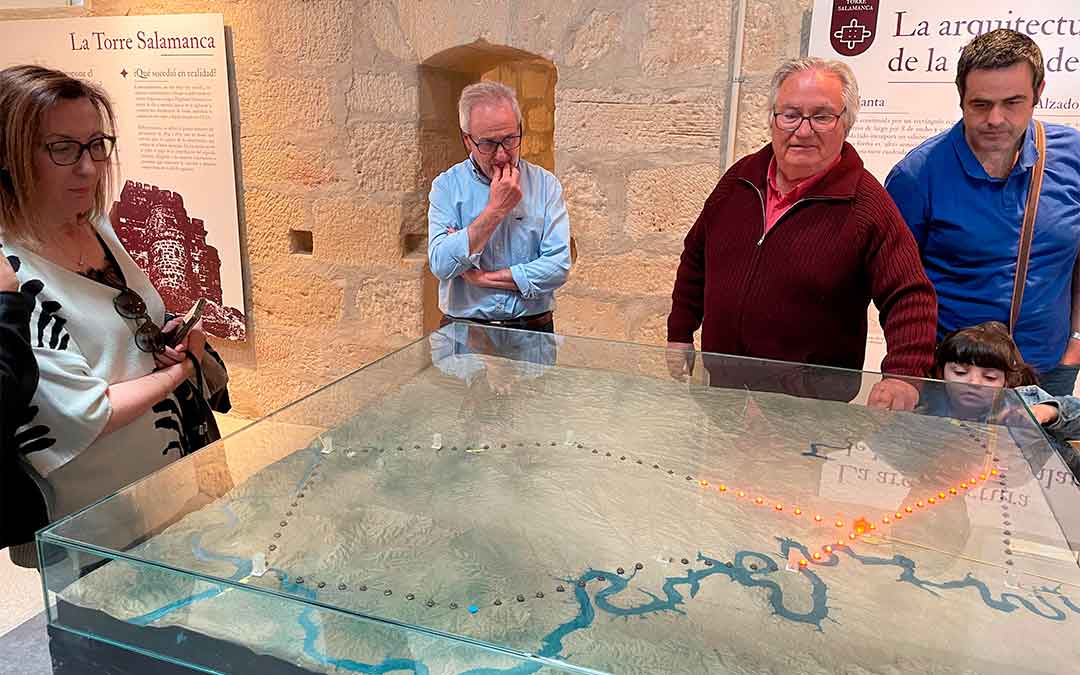 Nueva sala expositiva en la Torre de Salamanca./ S.F.