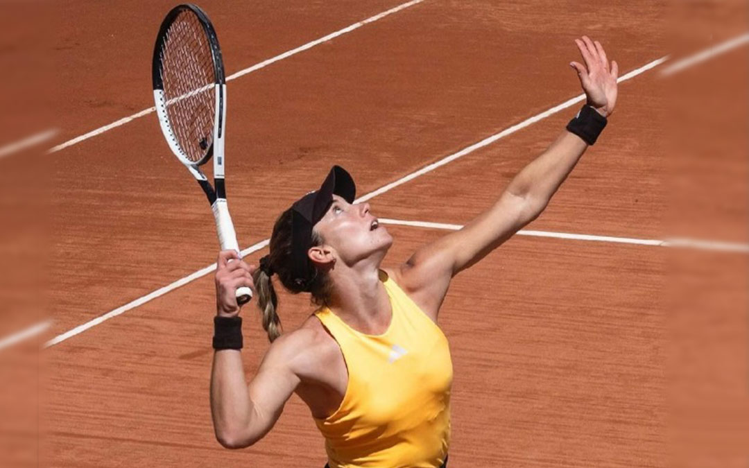 Irene Burillo durante uno de sus partidos. /L.C.