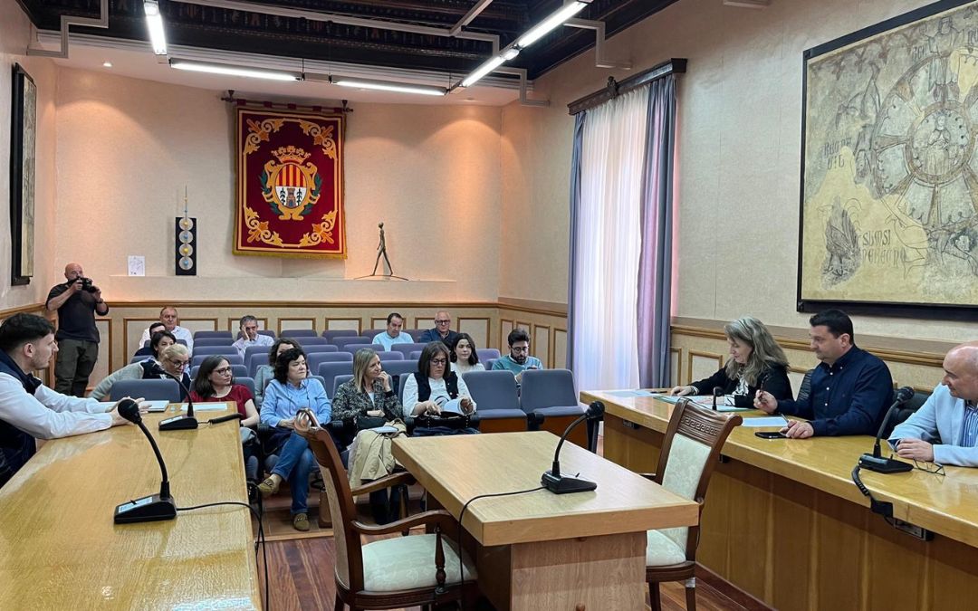 Presentación este jueves de las conclusiones del programa Reactiva Pyme de Alcañiz./ C.O.