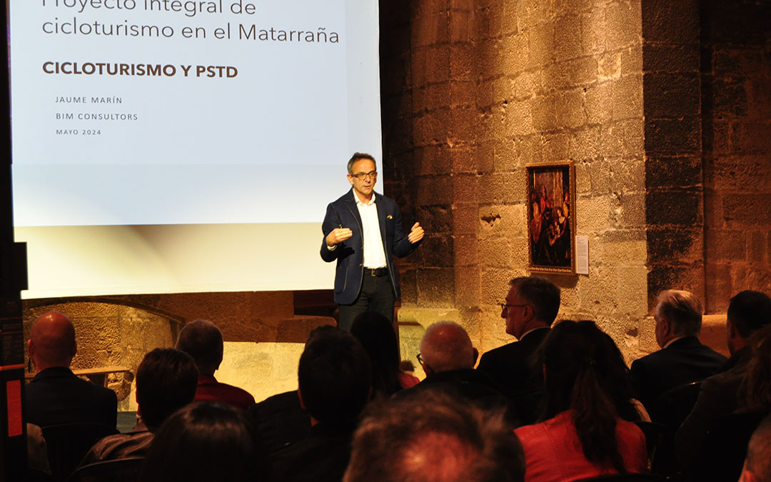 Jaume Marín ha sido uno de los ponentes./ J.L.