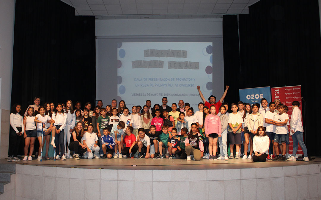 Gala de entrega de premios del VI 'Emprende, Futuro Teruel' en Montalbán. / CEOE Teruel