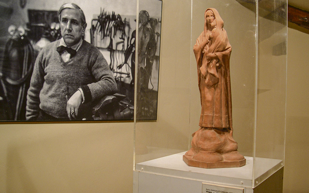 n Visitar la casa natal de Pablo Gargallo en Maella es posible. En ella nació el escultor y durante los años se ha tratado de conservar al máximo todos los detalles. /L.C