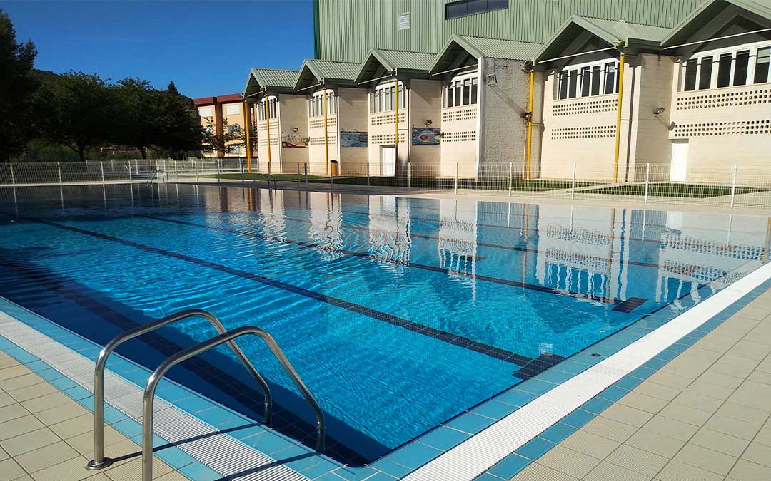 Piscinas de verano de Alcañiz./ Servicio Municipal de Deportes
