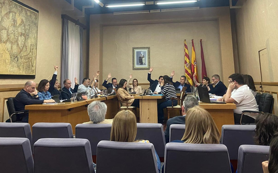 Imagen del pleno ordinario de mayo en el Ayuntamiento./ M.M.R.