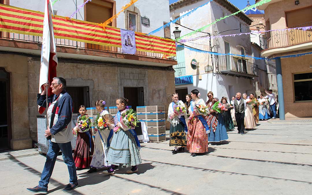 Procesión con Santa Quiteria en su día. / B. Severino