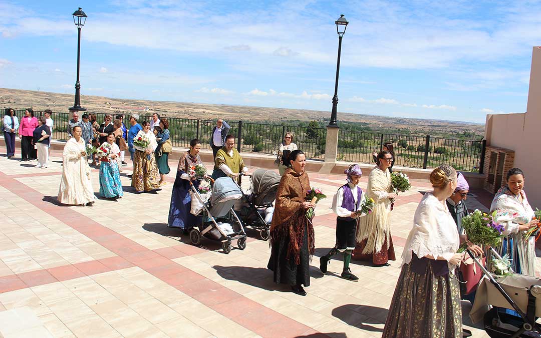 Procesión con Santa Quiteria en su día. / B. Severino