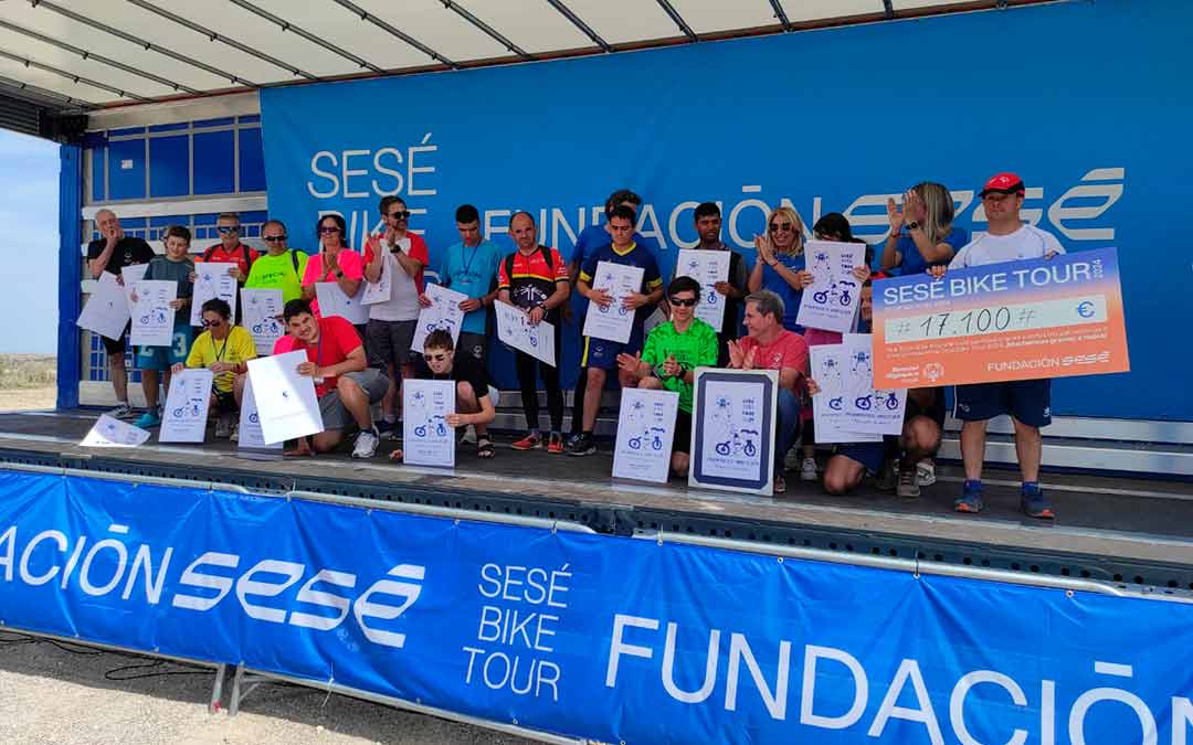 Entrega de la recaudación para Special Olympics Aragón./Fundación Sesé