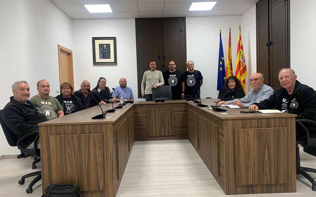 Encuentro con el Ayuntamiento de Montalbán./MAR