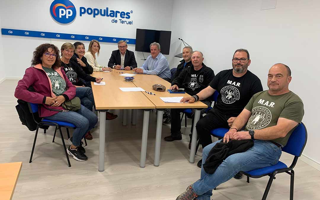 Reunión mantenida con el Partido Popular./MAR