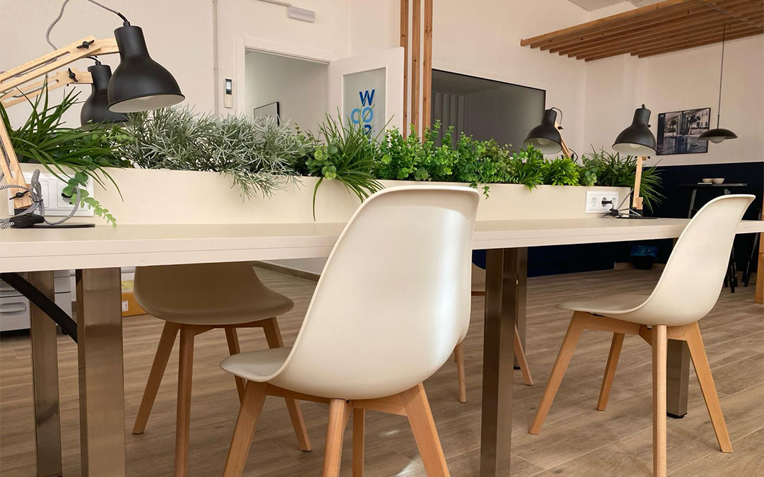 El coworking de Fayón, abierto hace seis años, ha sido reformado en los últimos dos./ Ayuntamiento de Fayón