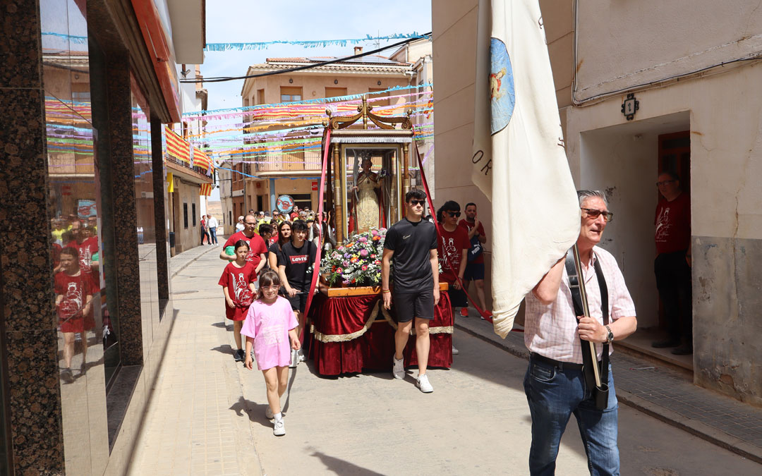 Romería de Santa Quiteria en Samper de Calanda./ A.Z.