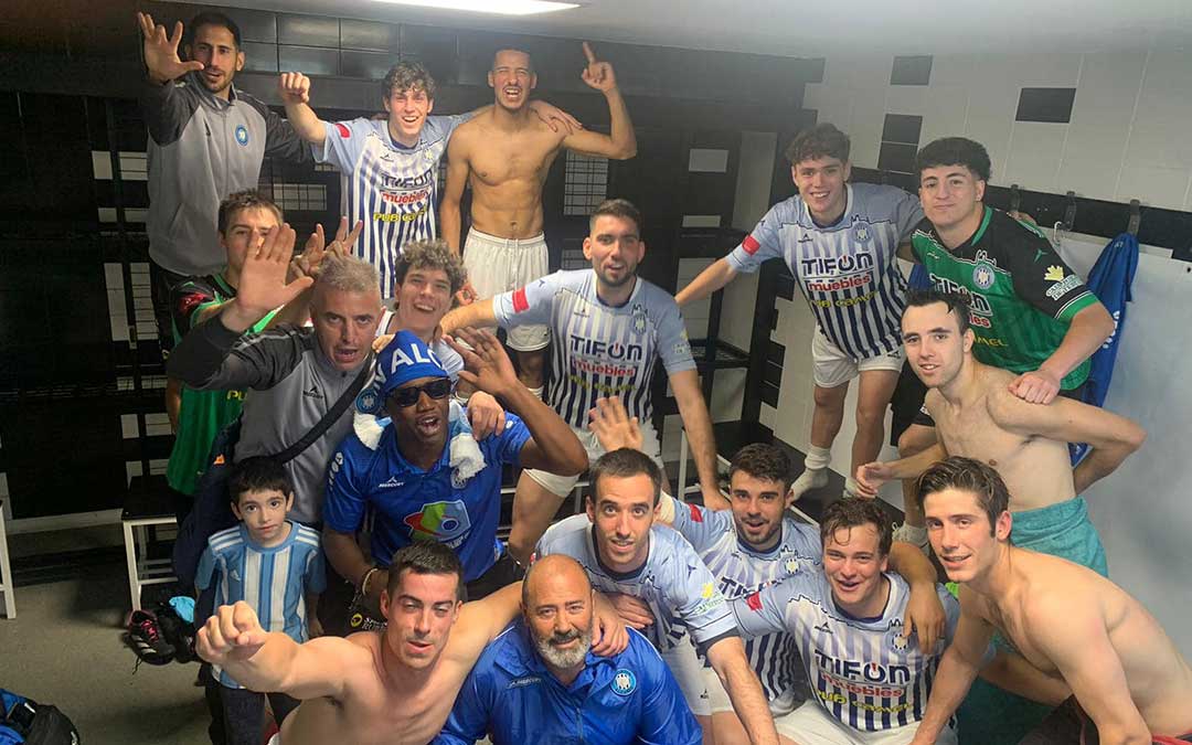 El Sportin Alcañiz termina la temporada invicto en la 1ª Regional. / Sportin Alcañiz
