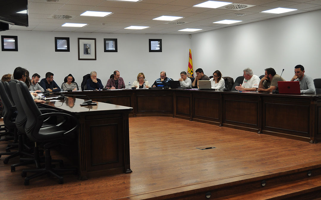 La sede comarcal acogió la sesión plenaria el martes por la tarde./ J.L.