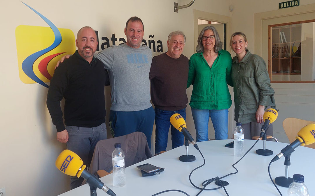 Invitados programa especial Gala del Deporte de Teruel 2024./ J.L.