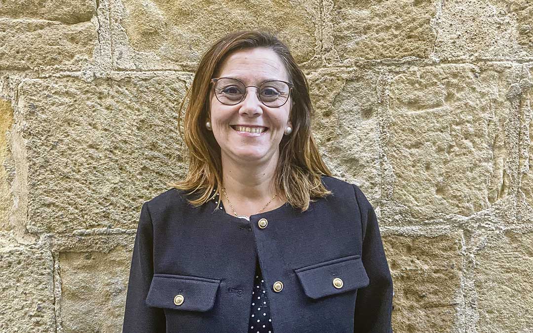 Ana Jarque es la alcaldesa de Caspe y este es el segundo año al frente de la conmemoración del Compromiso. /A.Z