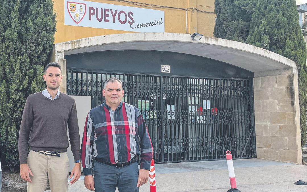Armando Ramo y Luis Egea, gerente y presidente de la Cooperativa Nuestra Señora de los Pueyos./ C.O.