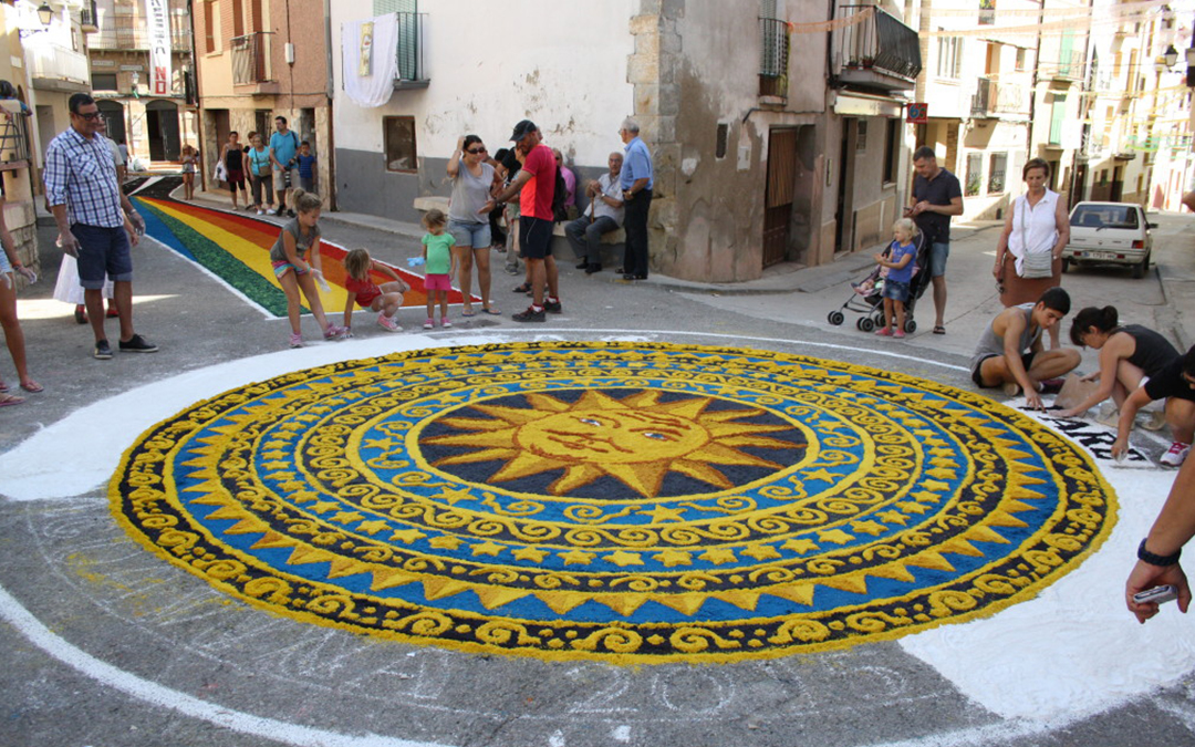 Alfombras del Santísimo Misterio./ Gobierno de Aragón
