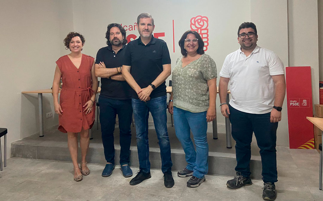Los concejales socialistas han comparecido este miércoles en rueda de prensa./ M.M.R.