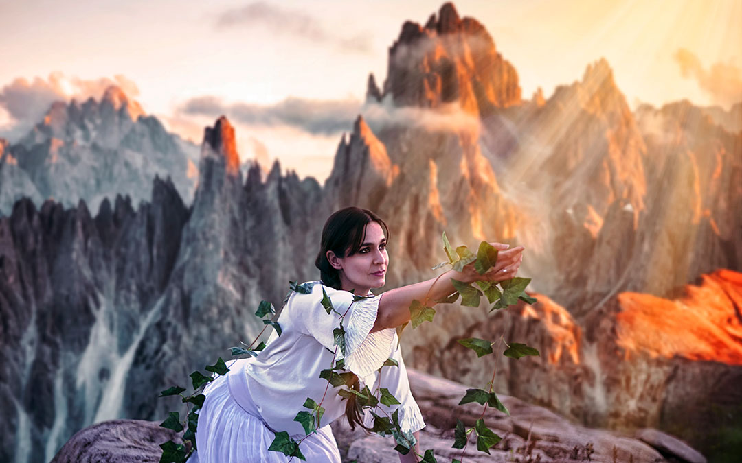 Una de las fotografías artísticas con su particular estilo. / Leticia Piazuelo
