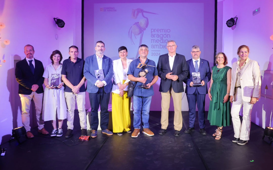 Foto de familia de los ganadores./DGA
