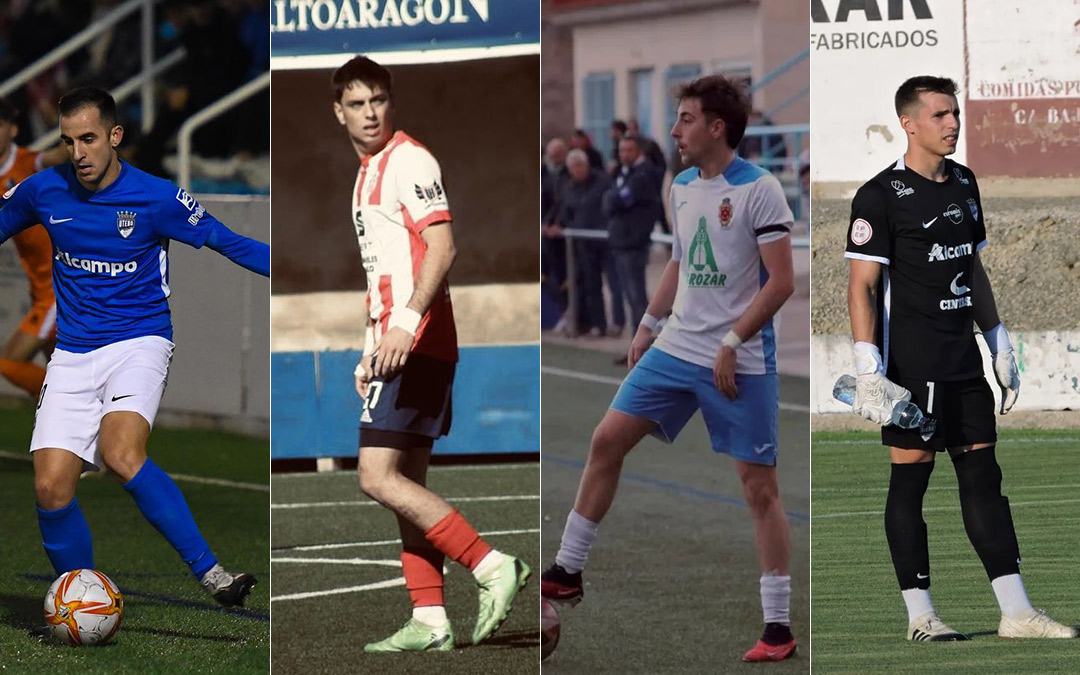 De izquierda a derecha: Alex Villalba, Alberto Gracia, Kike Tobajas y Guillermo Aure./ A.G.