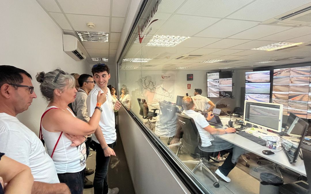 Visita al Race Control./ C.O.