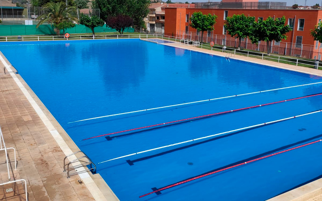 Piscina municipal de Caspe./ Ayto. Caspe