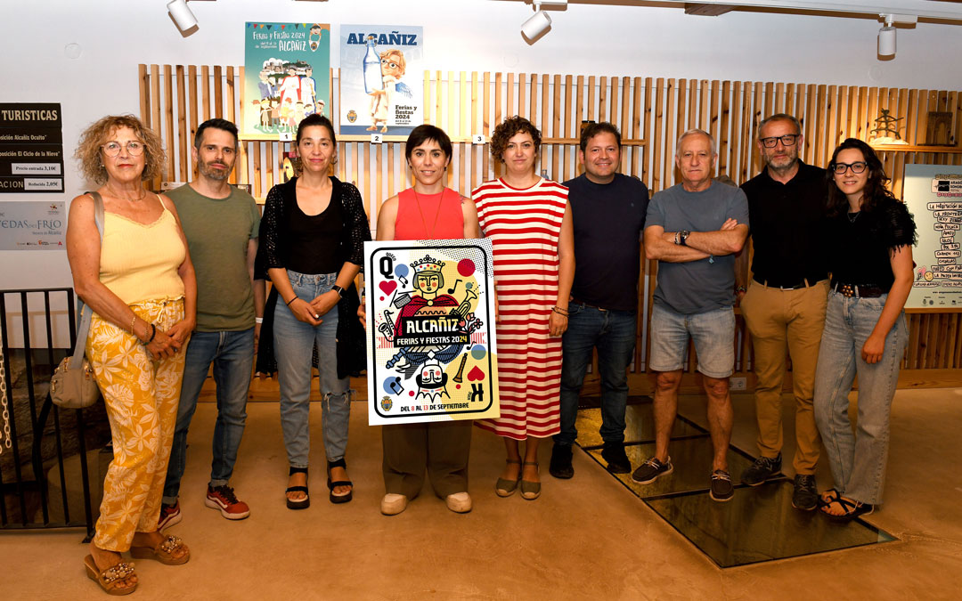Presentación del Cartel anunciador de las Fiestas de Alcañiz de 2024./ AYTO. ALCAÑIZ