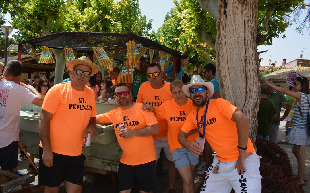 Puigmoreno vivió este viernes el primer día de sus fiestas./ C.O.