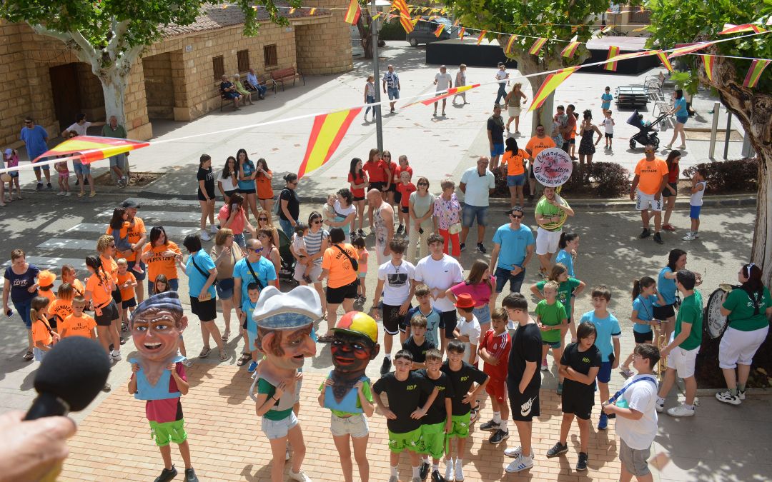 Puigmoreno vivió este viernes el primer día de sus fiestas./ C.O.