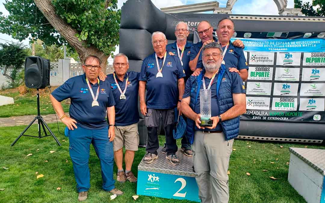 La Selección Aragonesa de pesca en el Campeonato de España. / Jesús Gan