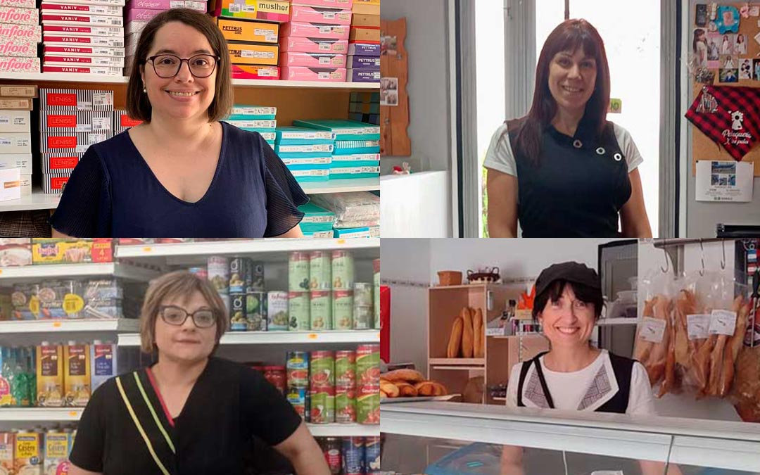 Estas son las protagonistas del "Plan de Promoción del Comercio Local de Fayón 2024"./ L.C.