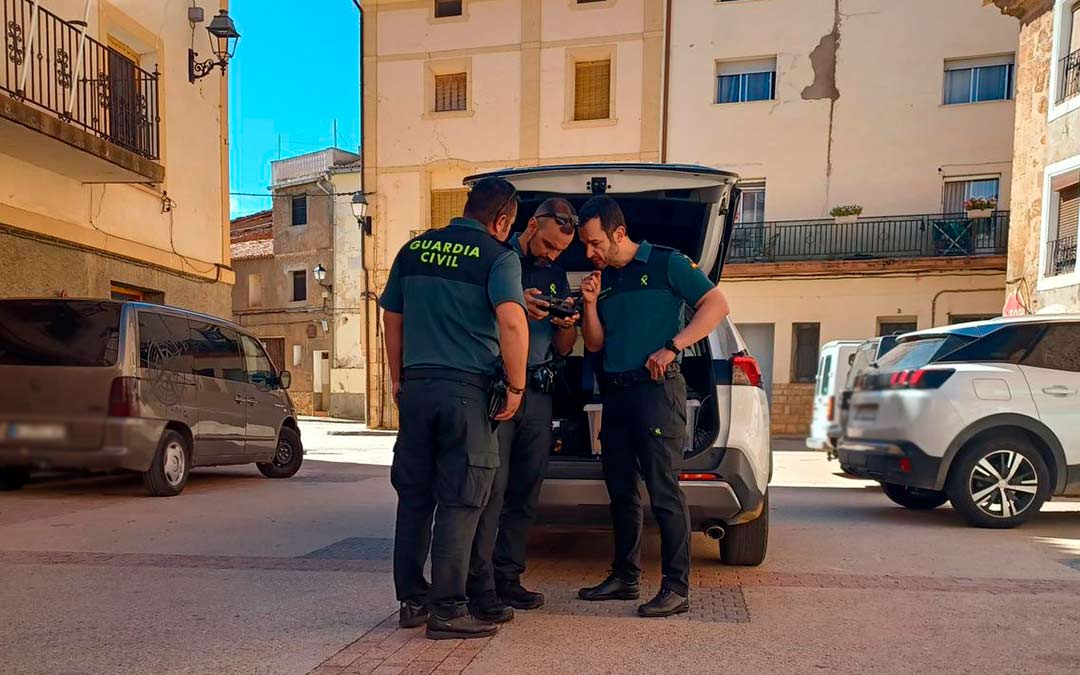 Equipo Pegaso de la Guardia Civil de Teruel./Pegaso