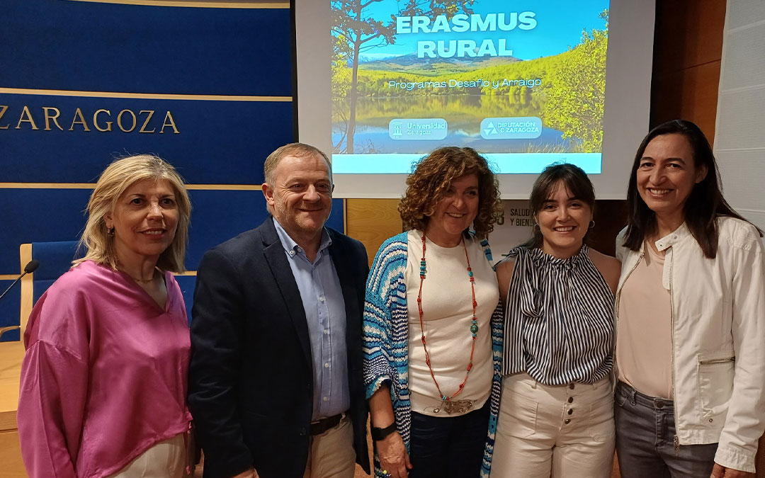 Presentación de la séptima edición del Erasmus Rural de la Universidad de Zaragoza y la Diputación de Zaragoza./ DPZ