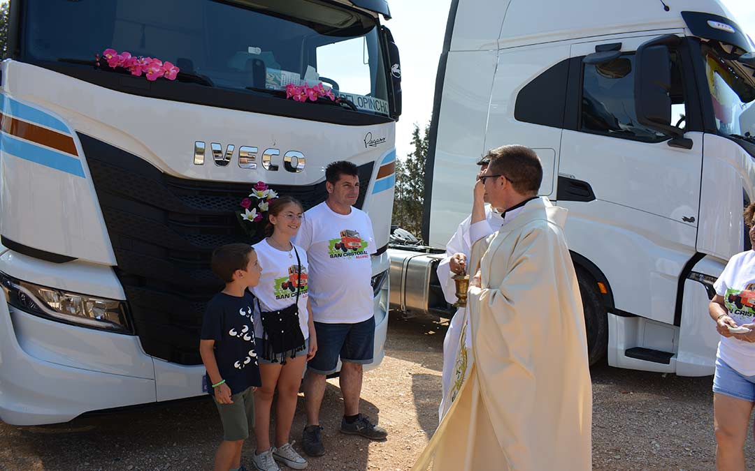 Bendición de los vehículos./I.M.